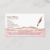 Notarkredit Signierung Agent QR-Code Einfügen von Visitenkarte (Rückseite)