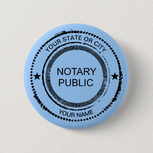 Notarname des öffentlichen Not leidenden Siegels S Button