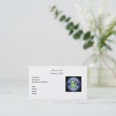 Notars-Visitenkarten Visitenkarte (Stehend Vorderseite)