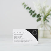 Notars-Visitenkarten Visitenkarte (Stehend Vorderseite)