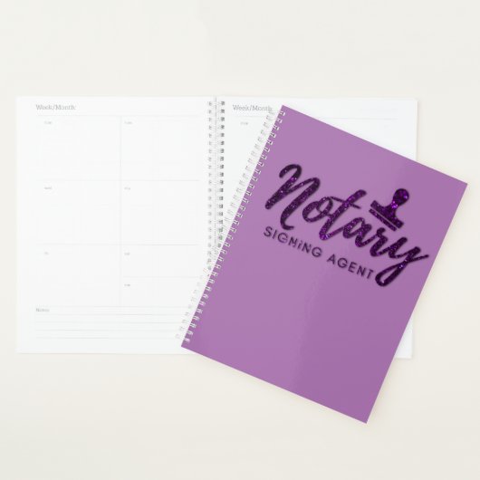 Notary Dark Lila |  Planer (Anzeige)