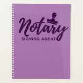 Notary Dark Lila |  Planer (Vorderseite)