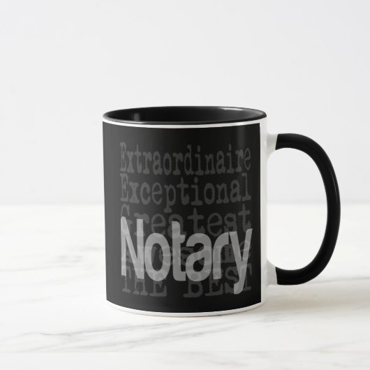 Notary Extraordinaire Tasse (Rechts)