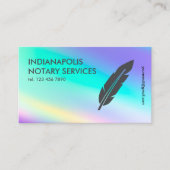 Notary Loan Agent Visitenkarte (Vorderseite)