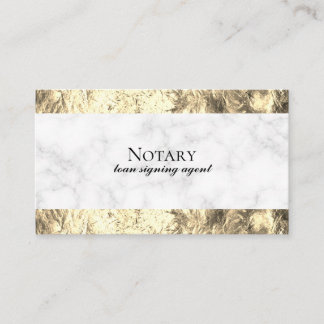 Notary Loan Signing Agent Beruflich Visitenkarte