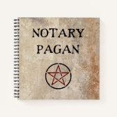 Notary Pagan Notizblock (Vorderseite)