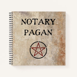 Notary Pagan Notizblock