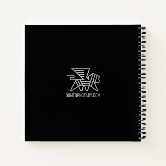 Notary Pagan Notizblock (Rückseite)