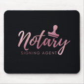 Notary Pink Mousepad (Vorne)