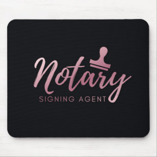 Notary Pink Mousepad