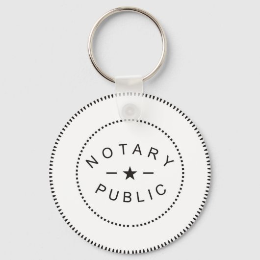 NOTARY PUBLIC ACCESSORIES SCHLÜSSELANHÄNGER (Vorderseite)