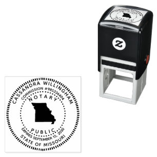 Notary Public Missouri Permastempel