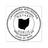 Notary Public Ohio Permastempel (Design)
