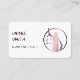 Notary Public QR Business Card Visitenkarte