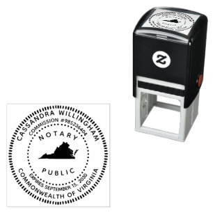Notary Public Virginia Permastempel