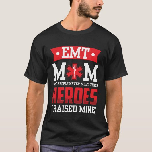 Notarzt-Mama Rettungssanitäterin Mutter Mütter T-Shirt (Vorderseite)