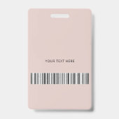 Notarzt mit beruflichem Rosa Agent Ausweis (Rückseite)