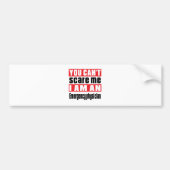 Notarzt-Schreckensentwürfe Autoaufkleber (Vorne)