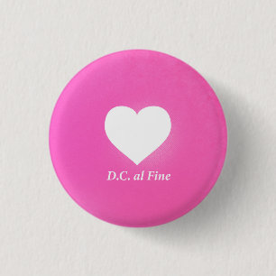 Notation zur Herzmusik Liebe: D.C. al Fine Button