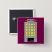 Notaufnahme des Krankenhausgebäudes Button (Vorne & Hinten)