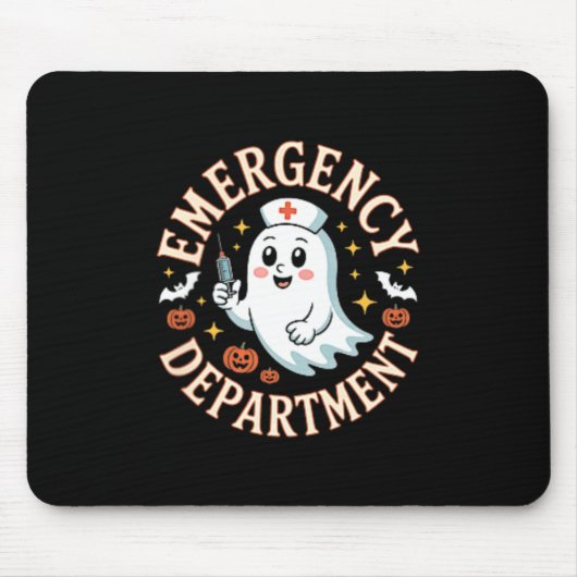 Notaufnahme Halloween-Notfallstation Mousepad (Vorne)