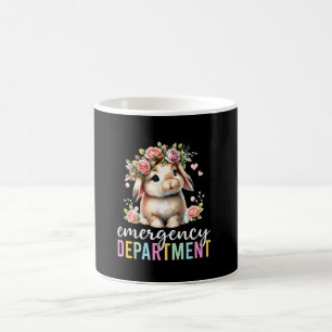 Notaufnahme-Häschen Notfallstation Notfallpflegefa Kaffeetasse