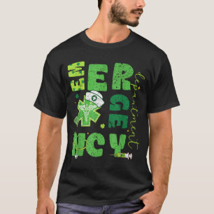 Notaufnahme-Krankenschwester St. Patrick's Day Not T-Shirt