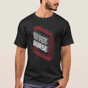 Notaufnahme-Registrierte Krankenschwester Jobtitel T-Shirt