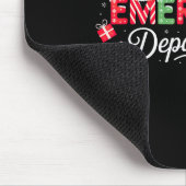 Notaufnahme-Weihnachtsmann Er Mousepad (Ecke)