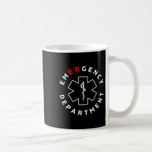 Notaufnahmeabteilung Er Rn Krankenschwester Retro Kaffeetasse