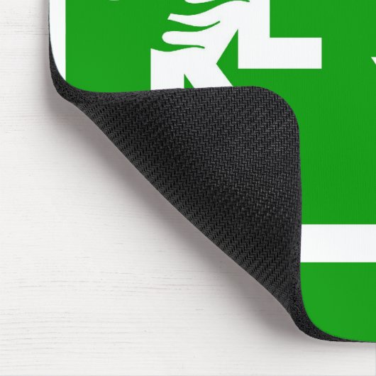 Notausgang Mousepad (Ecke)