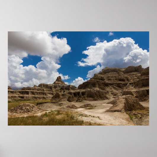 Notch Trail, Badlands Nationalpark, South Dakota Poster (Vorne)