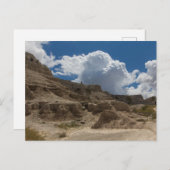 Notch Trail, Badlands Nationalpark, South Dakota Postkarte (Vorne/Hinten)
