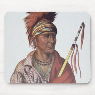Notchimine oder kein Herz, ein Iowa-Leiter Mousepad