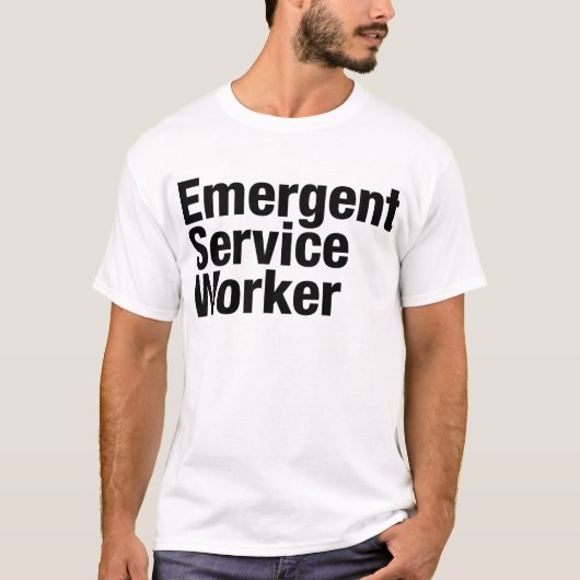 Notdienstmitarbeiter T-Shirt (Vorderseite)