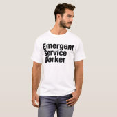 Notdienstmitarbeiter T-Shirt (Vorne ganz)