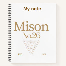 Note book notizblock
