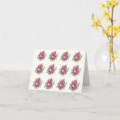 Note Card Asiatische Lilie Karte (Gelbe Blume)