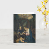 Note Card (Blank/Custom): Geburt Christi Karte (Gelbe Blume)