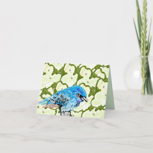 Note Card : Blue Bird's Heaven (Vorderseite)