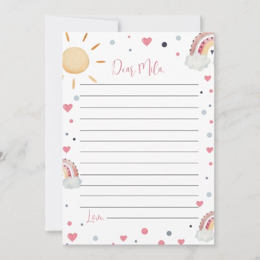 Note Card Dankeskarte (Vorderseite)