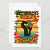 Note Card des 19. Black Pride Einladung (Vorne/Hinten)