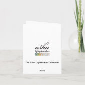 Note Card des Unity Tree - Liebe kennt die Art und Karte (Rückseite)