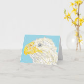 Note Card/Eagle Karte (Gelbe Blume)
