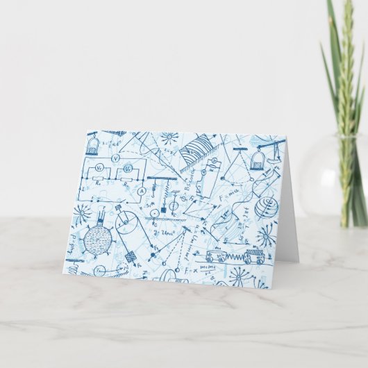 Note Card Engineering Dankeskarte (Vorderseite)