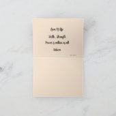 Note Card : Ermutigungsgedanken (Innenseite)