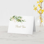 Note Card für den Olive Branch der Wasserfarbe Karte (Gelbe Blume)