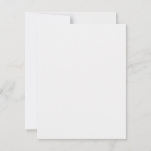 Note Card für Elegante Blume Persönliche Chic Stat Mitteilungskarte (Rückseite)