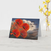 Note Card für Veteran Karte (Gelbe Blume)