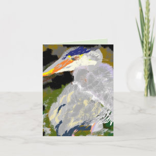 Note Card: Great Blue Heron